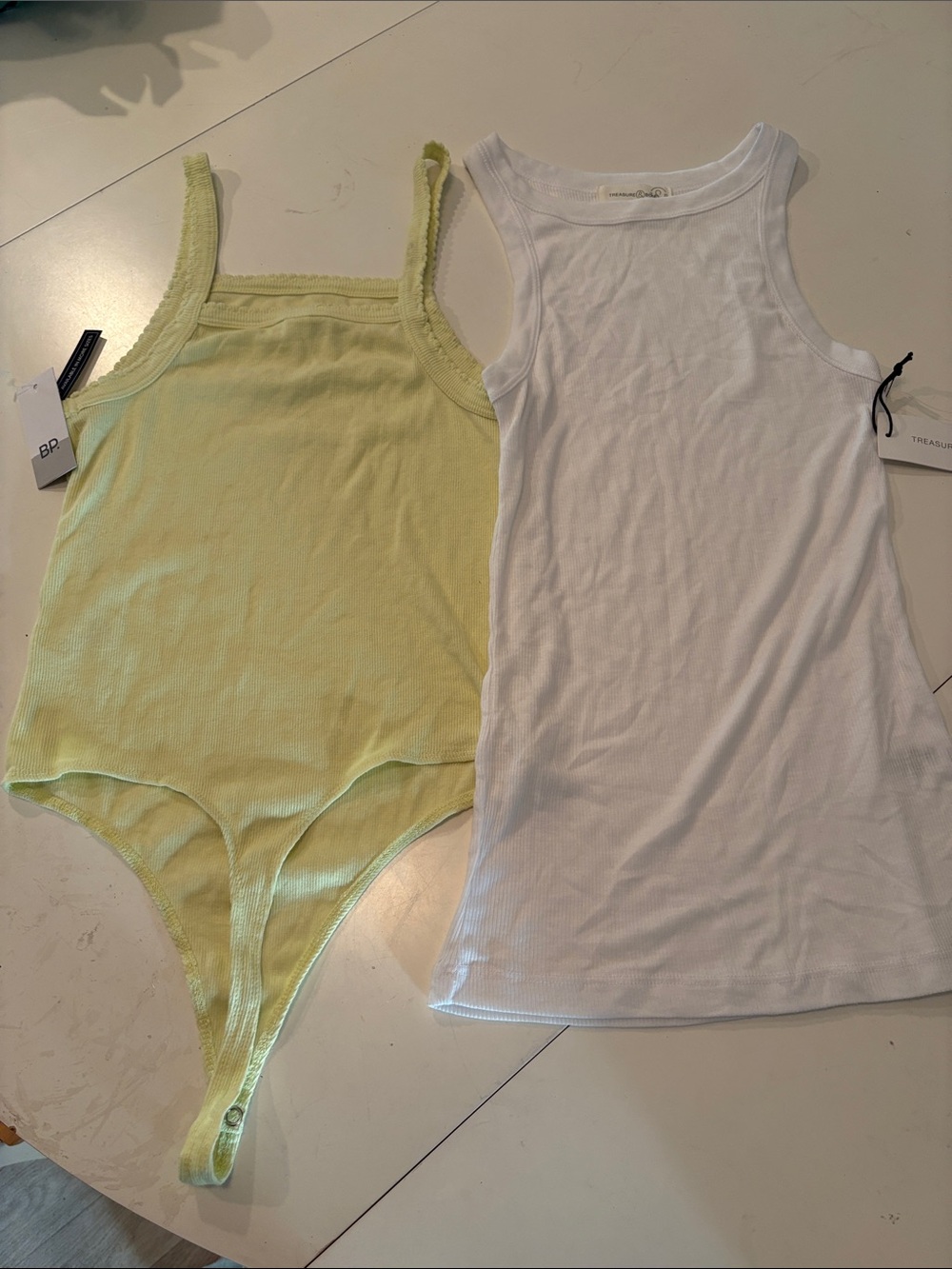 Bundle of two tank and tank bodysuit